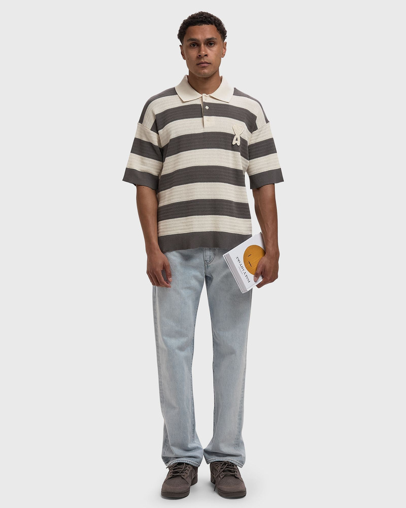 AMI Paris SHORT SLEEVES POLO WITH AMI DE COEUR PATCH outlook