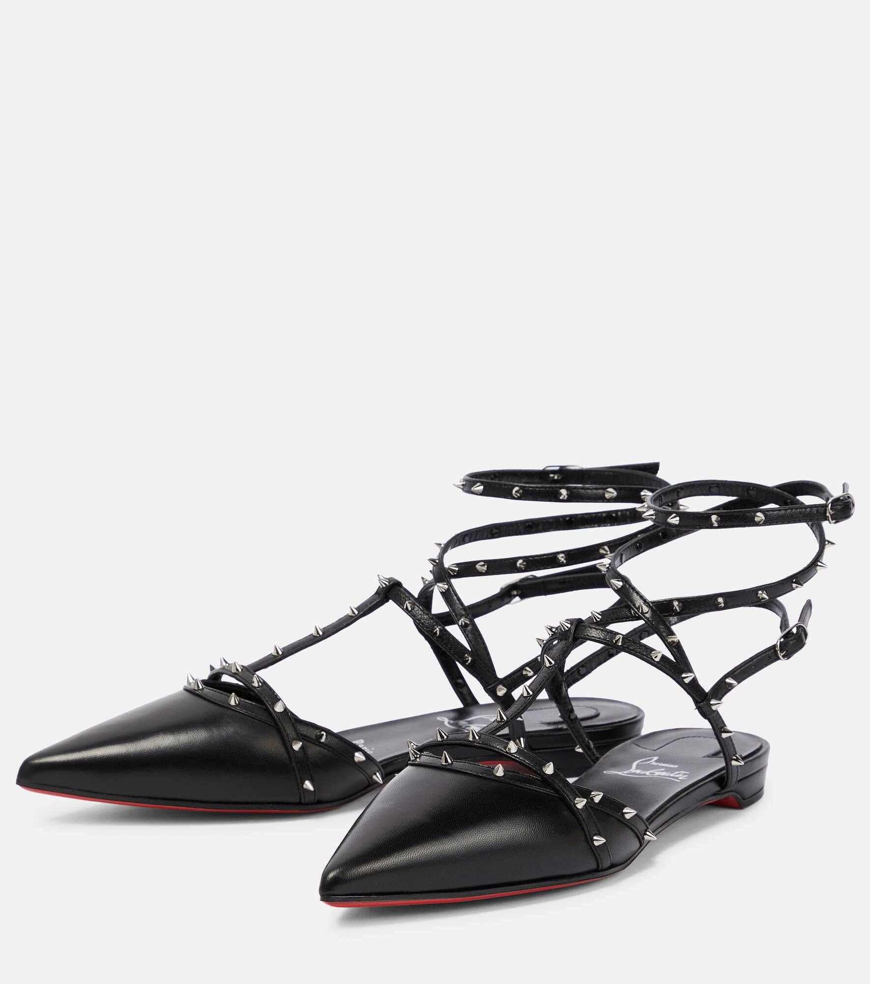 Bombina Spikes slingback flats - 5