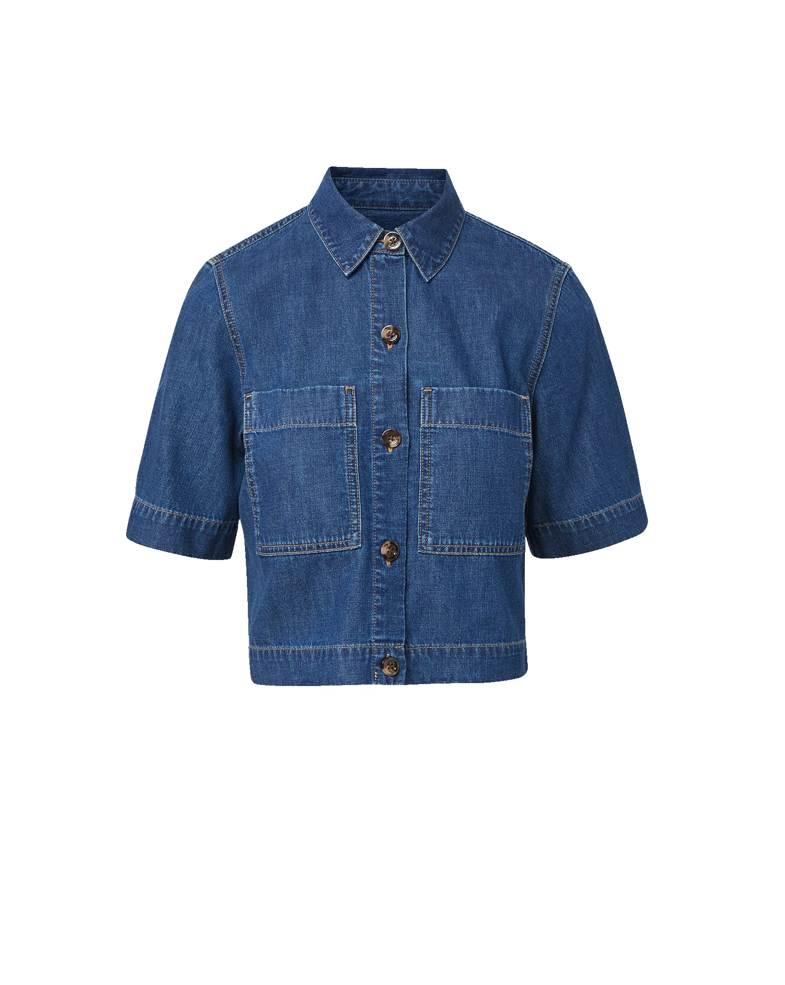 SPRUCE BUTTON-DOWN SHIRT - 1