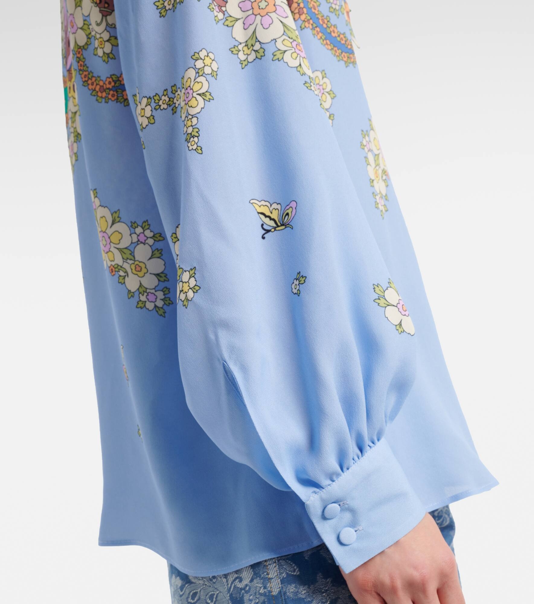 Floral blouse - 5
