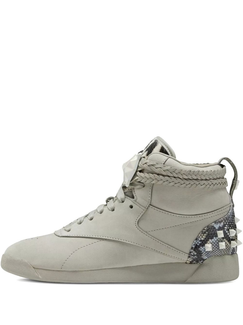 Reebok Freestyle 하이 DC 원더 여성 그레이 (W) 1