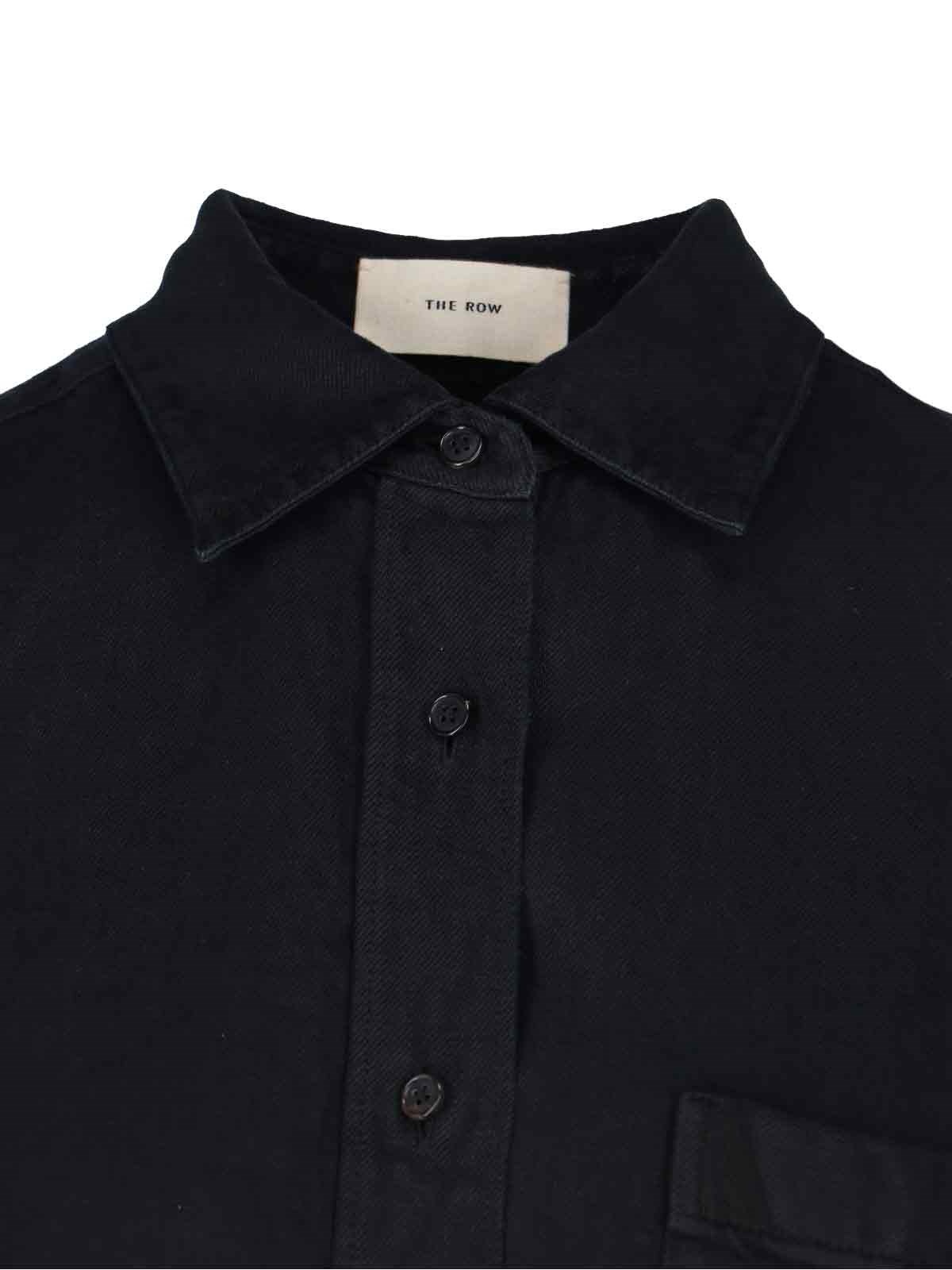 'NESSON' LINEN DENIM SHIRT - 3