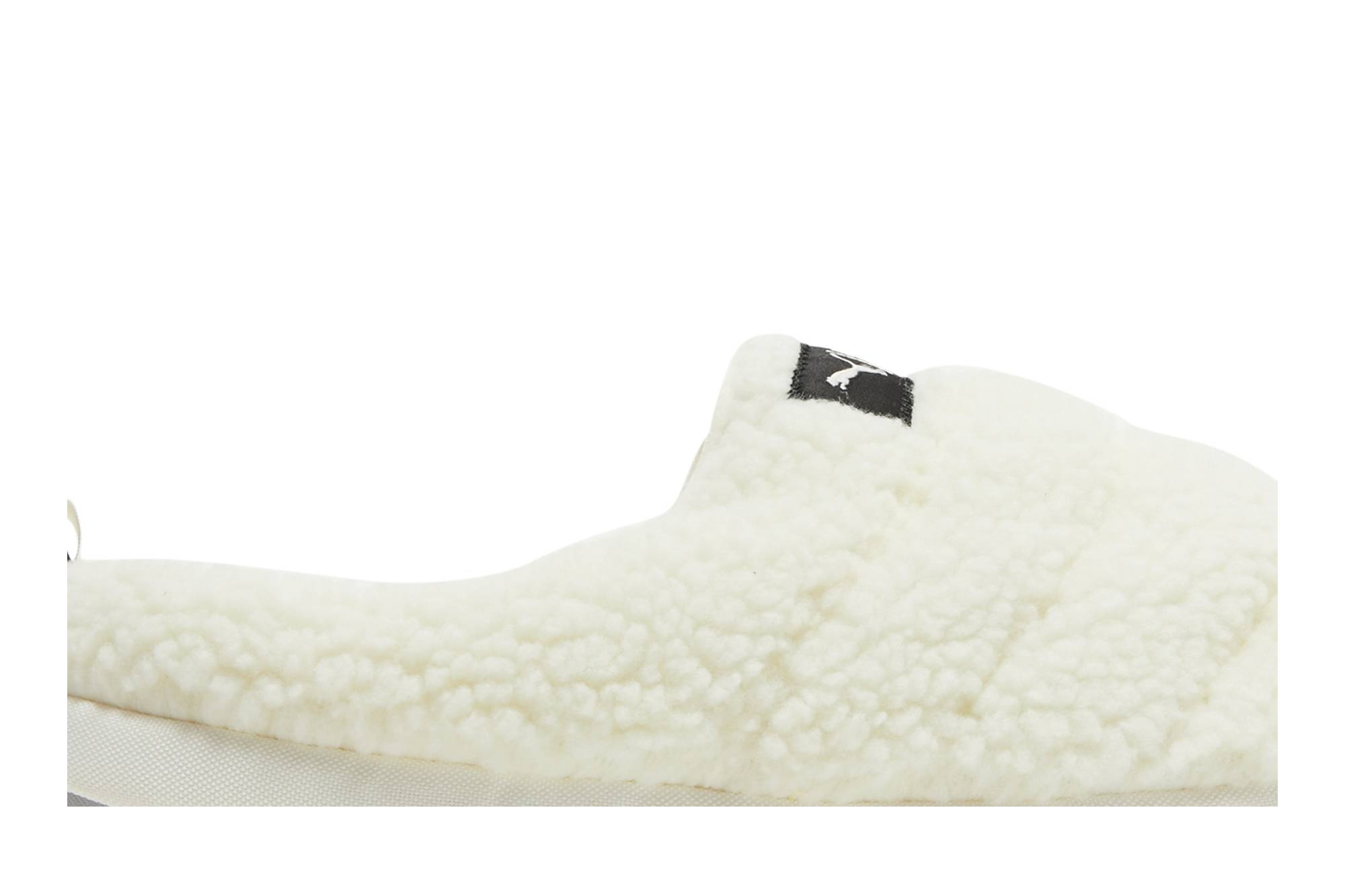 Scuff Sherpa Slippers 'Whisper White' - 2