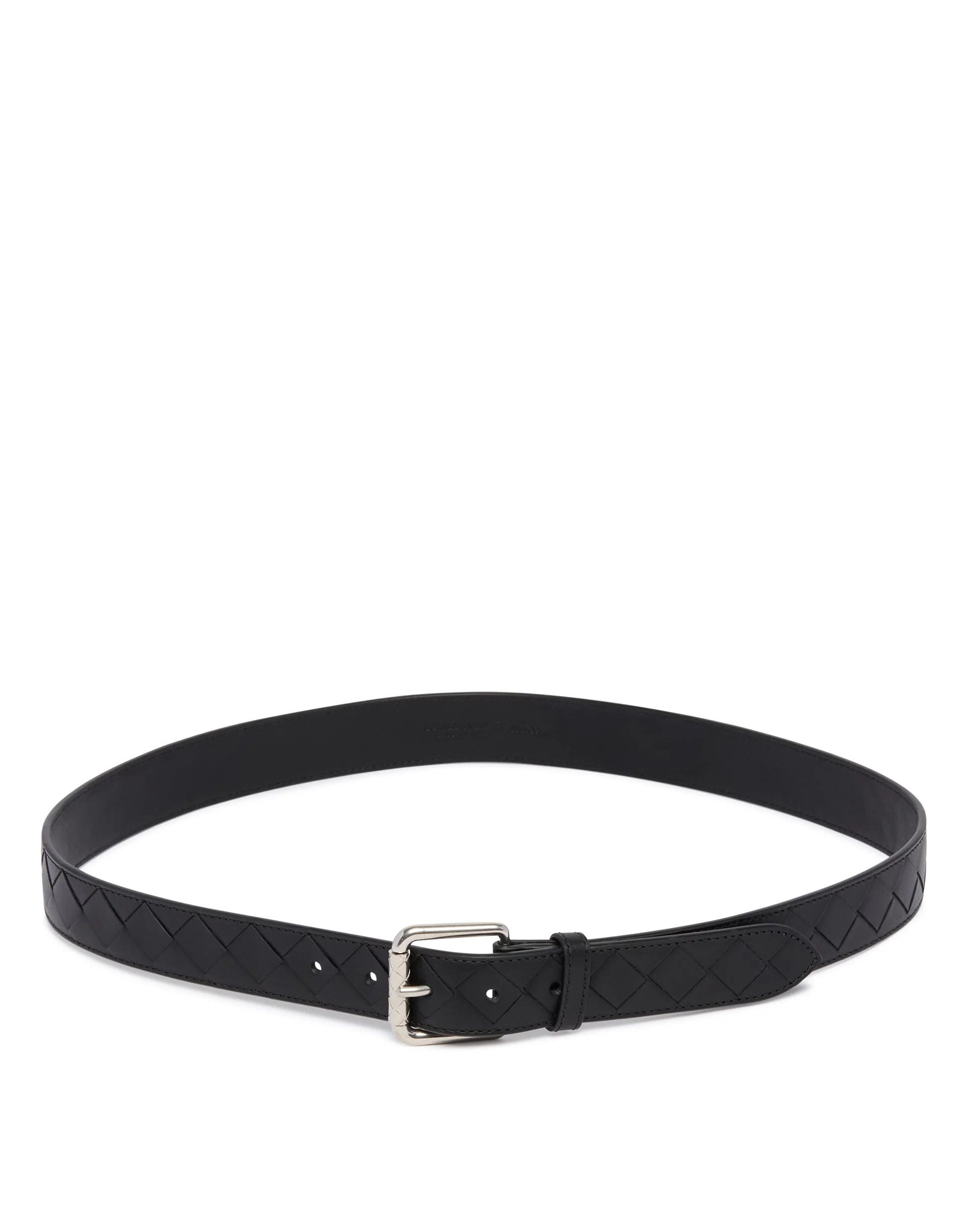 Blue Intrecciato Belt - 1