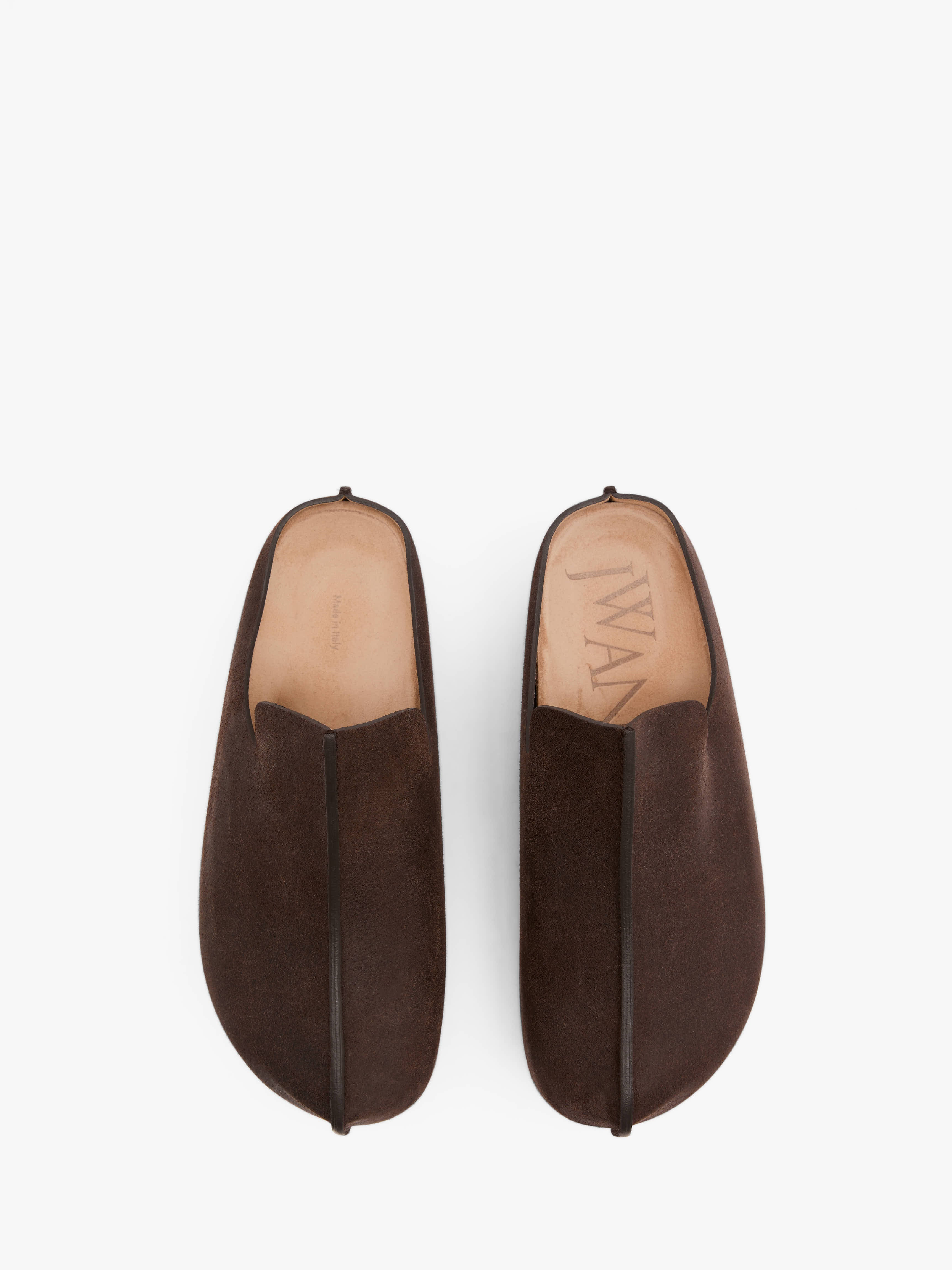 PLATFORM CLOG - HEELED SUEDE MULES - 4