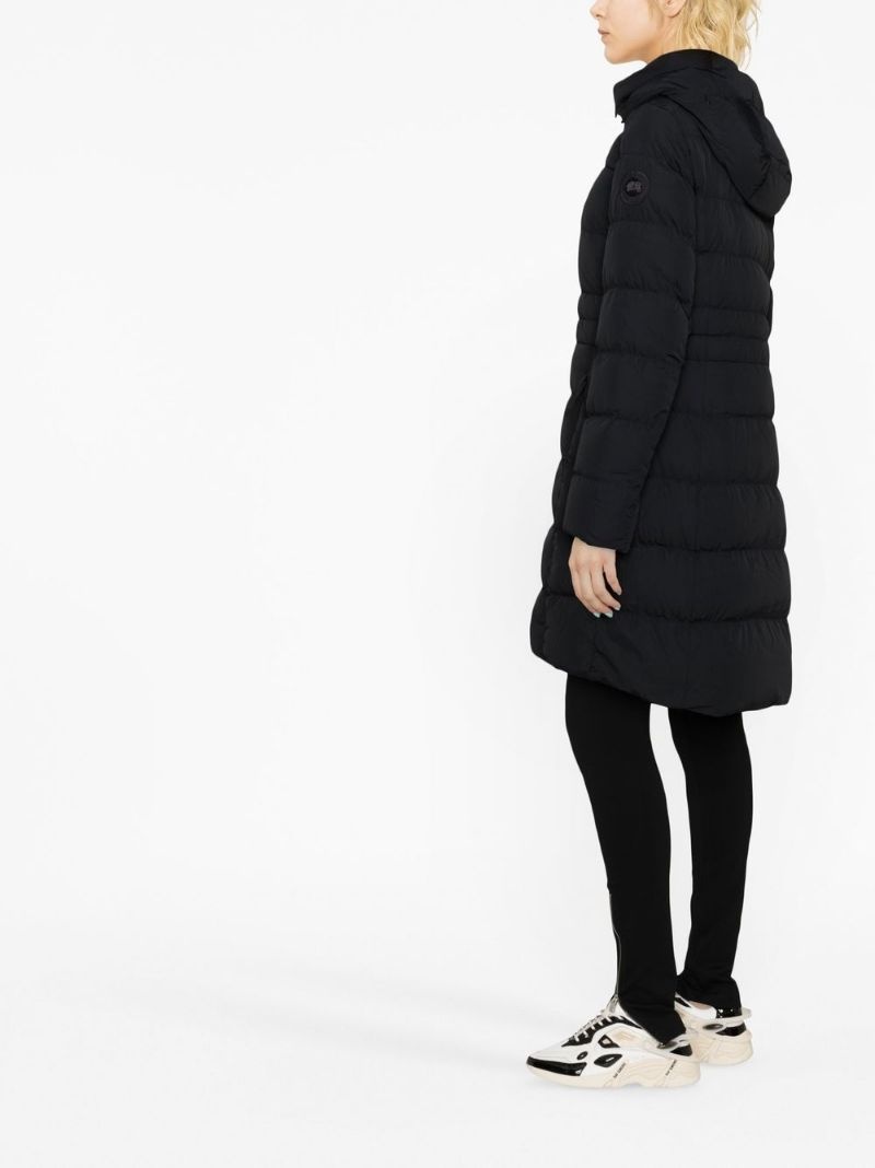 Aurora hooded parka coat - 3