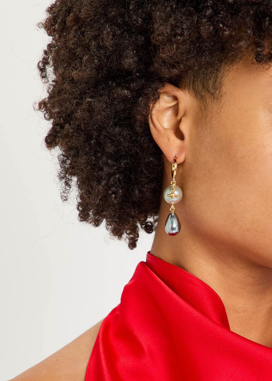 Vivienne Westwood Martha Two-tone Drop Earrings - 2