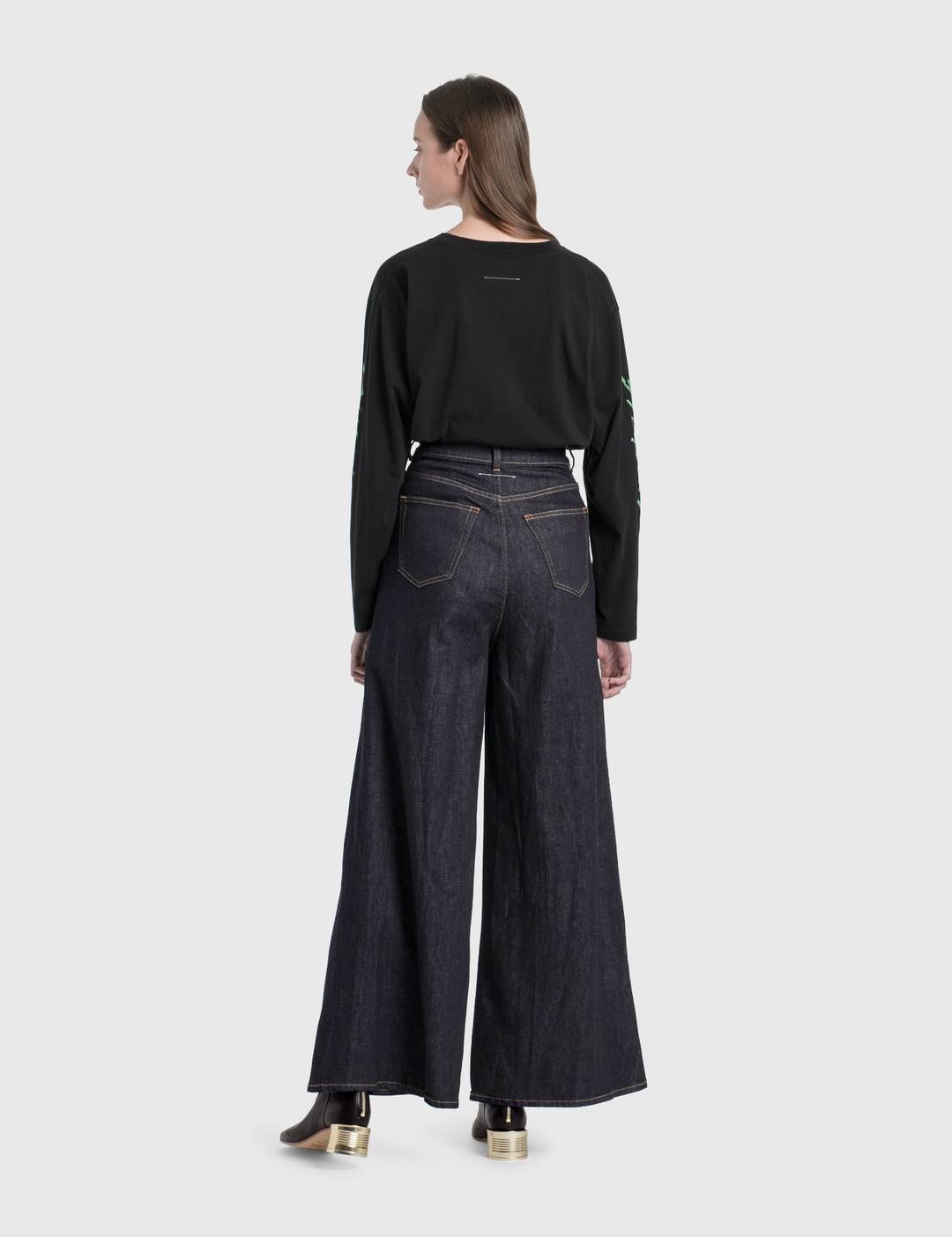 Pleated Jeans - 2