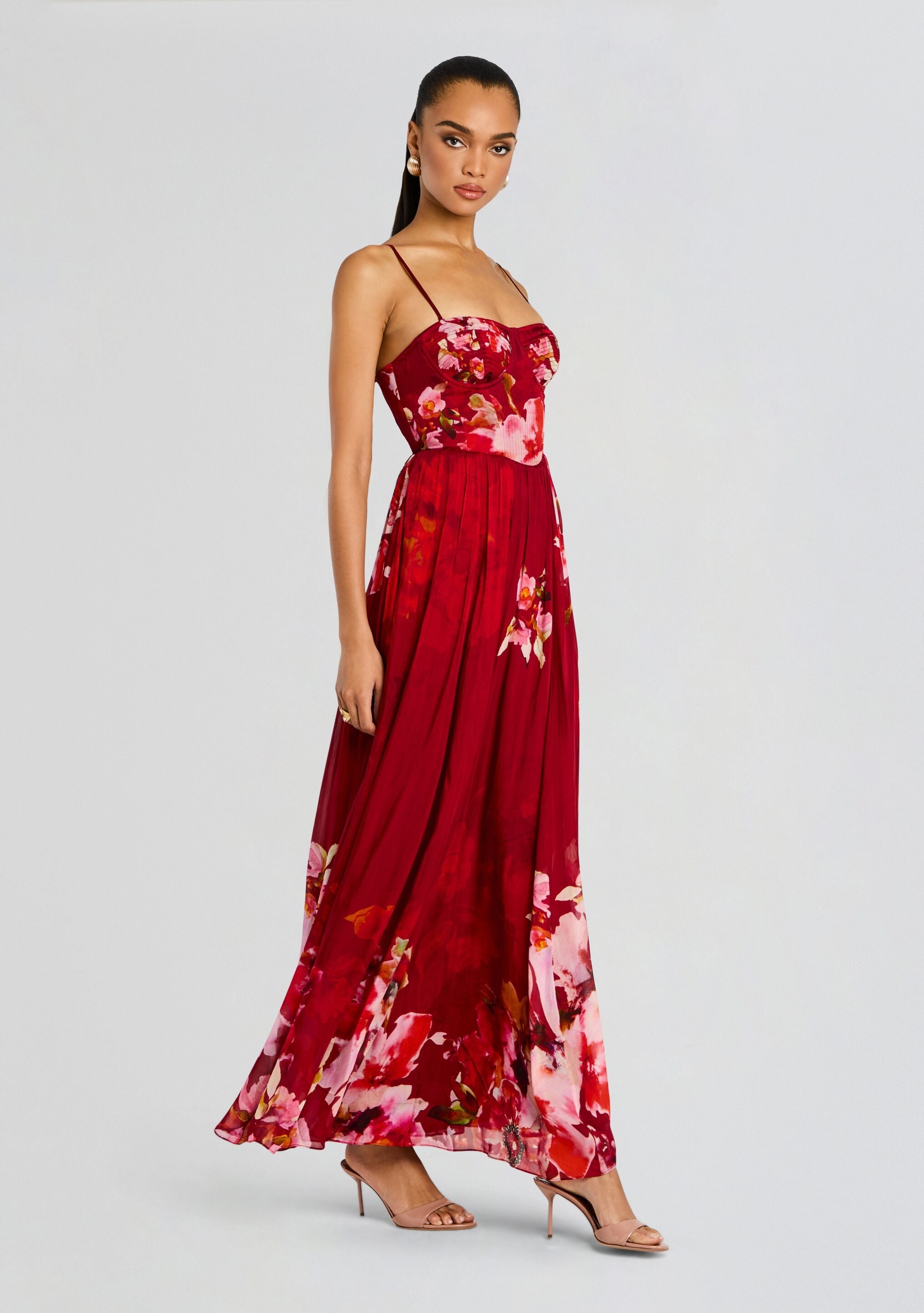 TUHI CORSETED LONG DRESS - 3