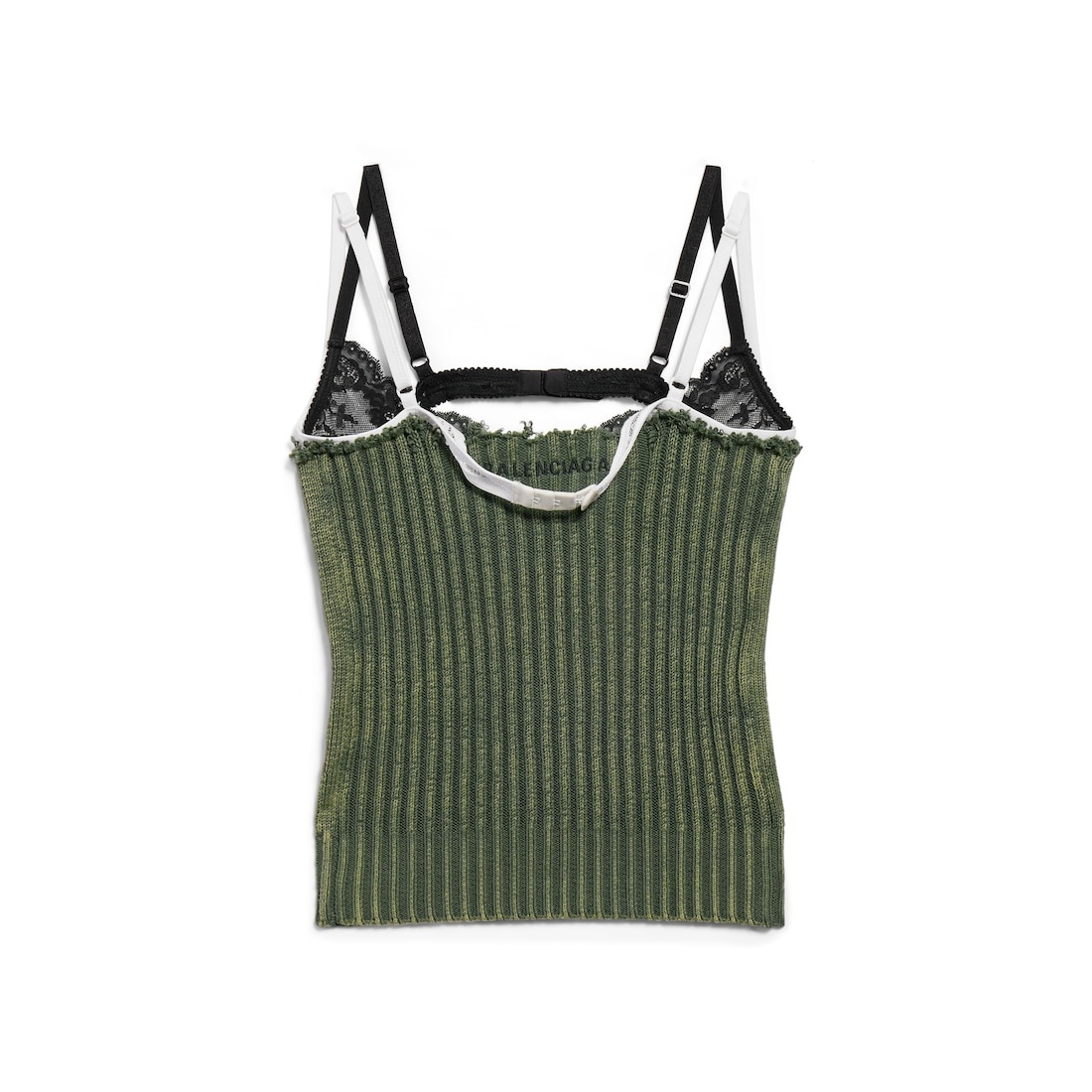 Women's Patched Tank Top in Green - 6