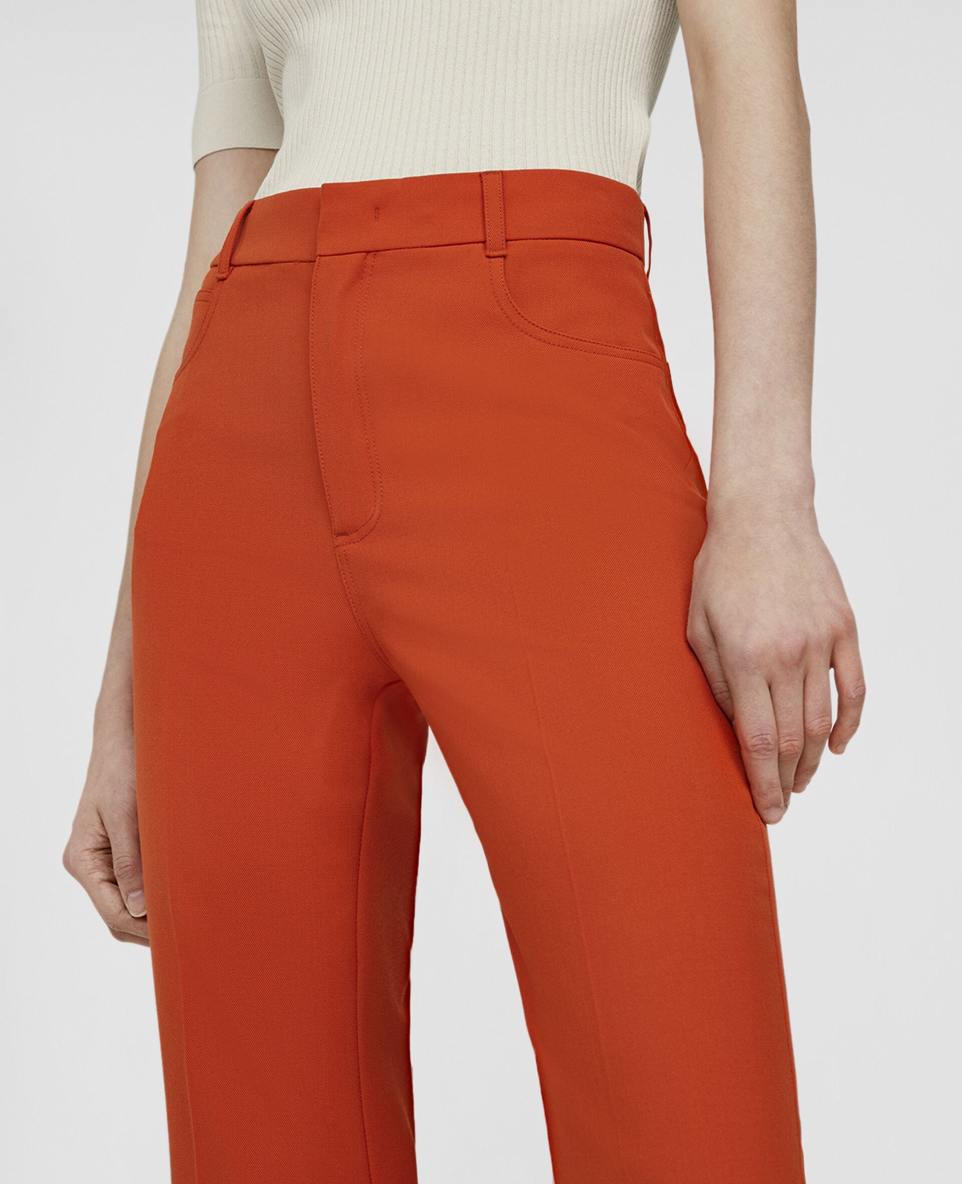 Tailored Twill Trousers - 4