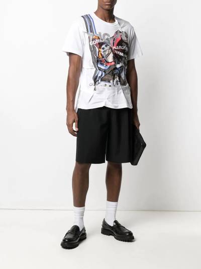 Comme des Garçons Homme Plus graphic-print cotton T-shirt outlook