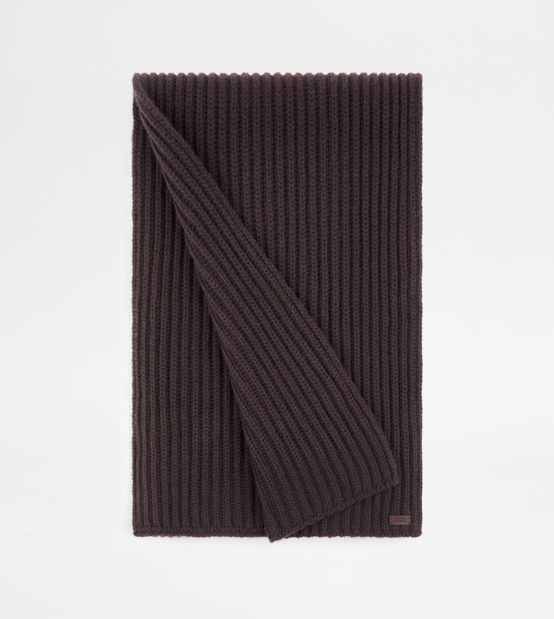 SCARF IN CASHMERE - BROWN - 2