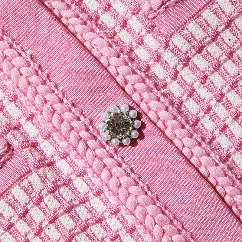 Pink Lurex Knitted Top 5