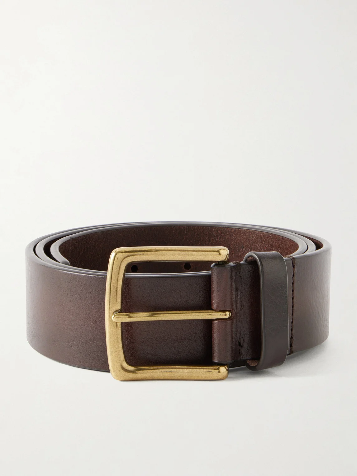 2.2 cm Leather Belt - 1