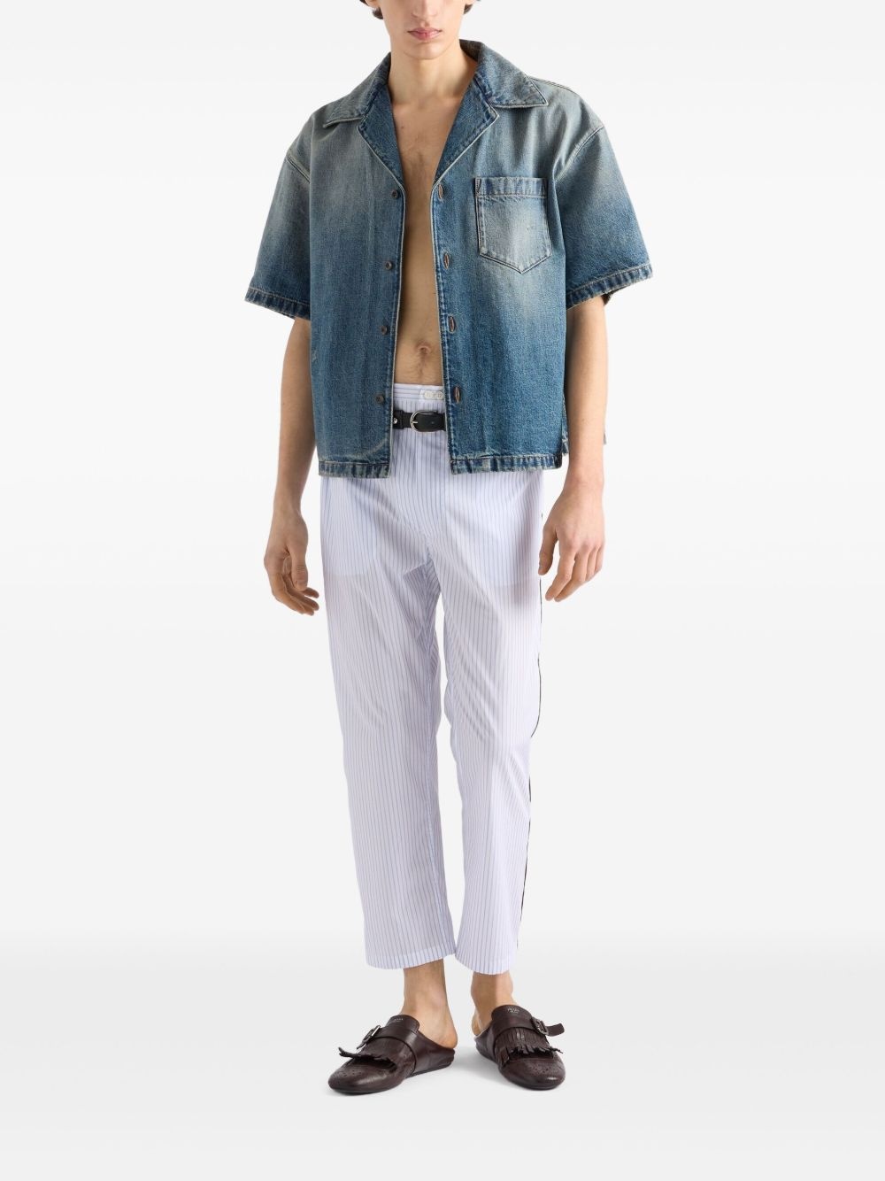 denim shirt - 2