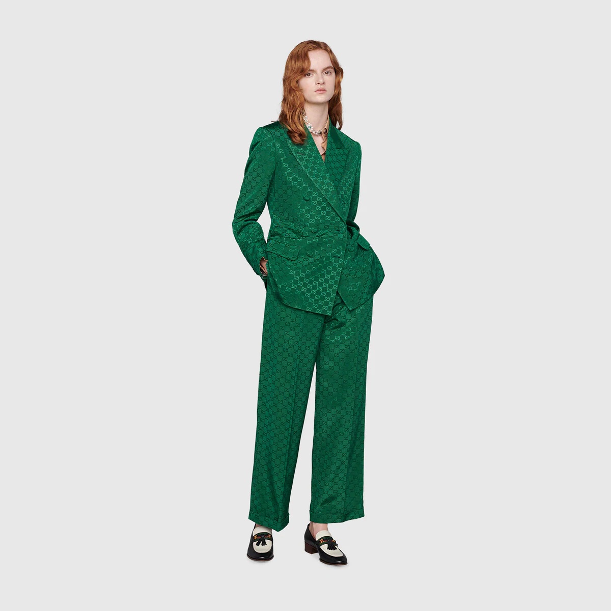 Light GG canvas pant - 2