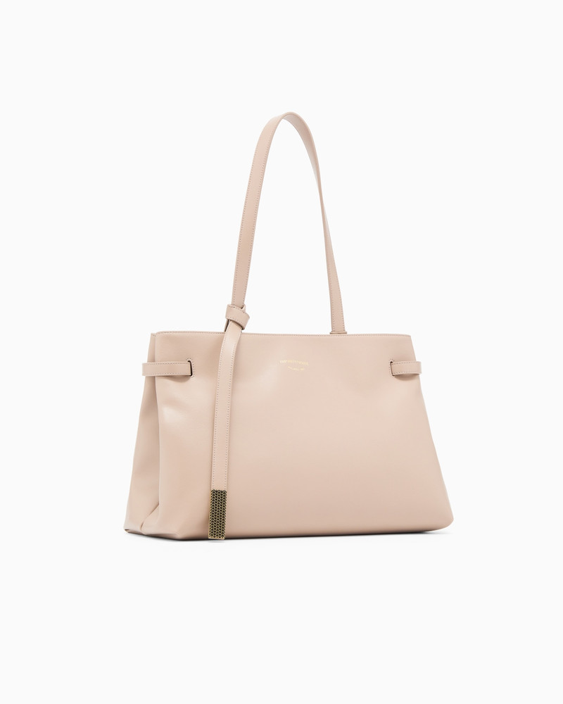 EMPORIO ARMANI SMOOTH LEATHER HANDBAG outlook