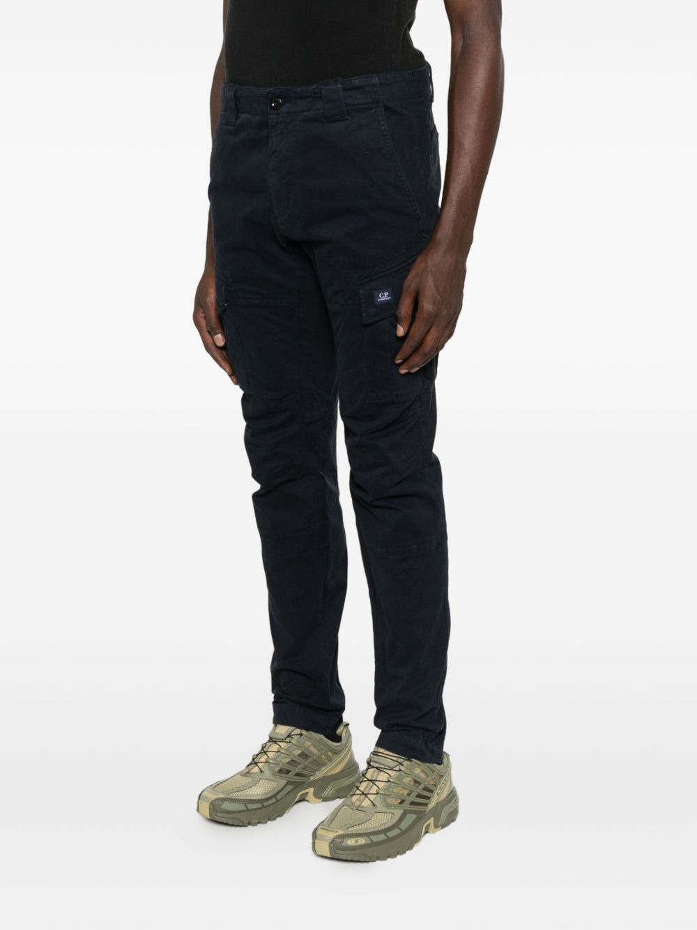 multi-pocket cargo trousers - 3