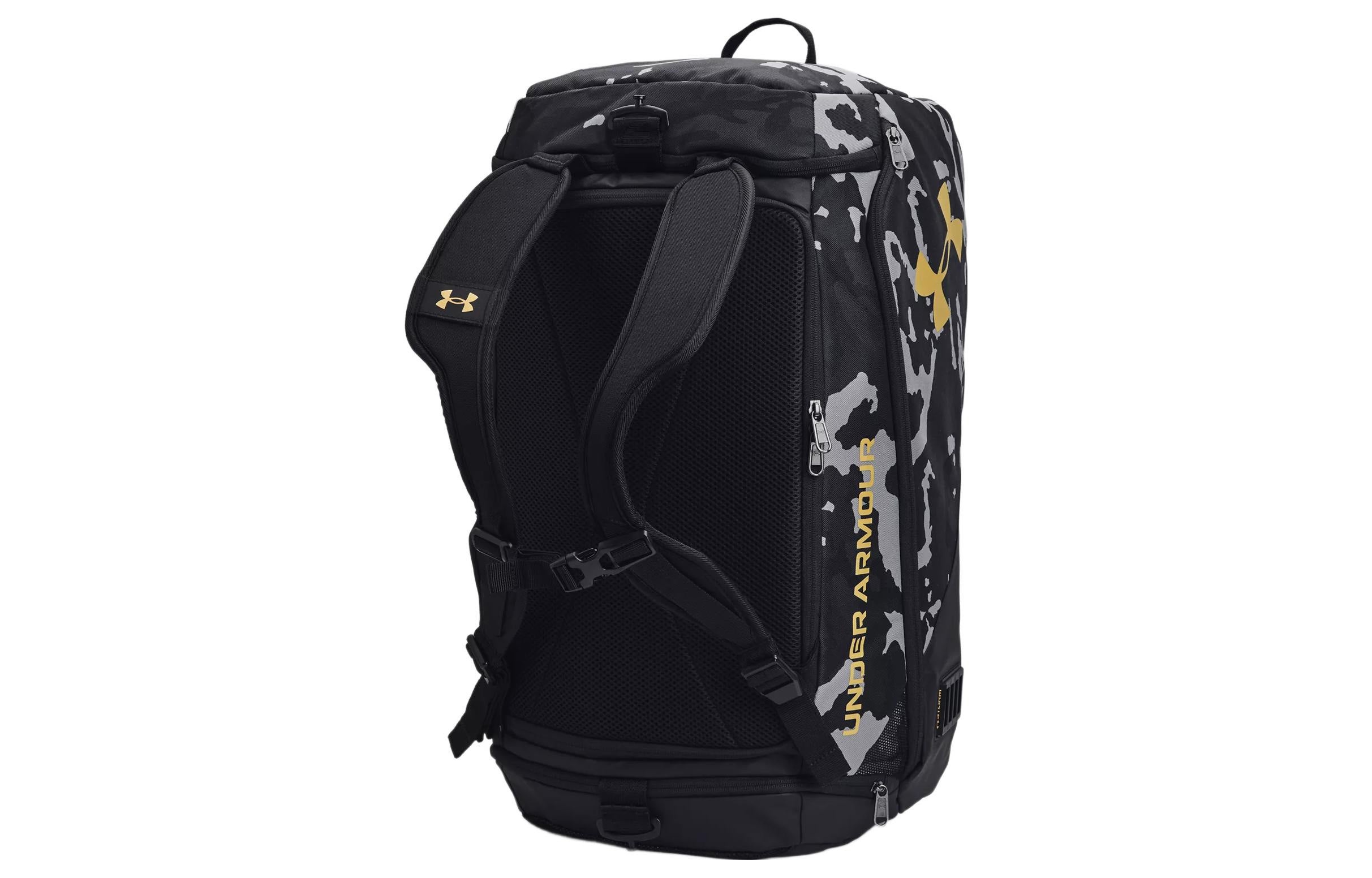 Under Armour Contain Duo Duffle Bag 'Black Grey Camo' 1361226-002 - 3