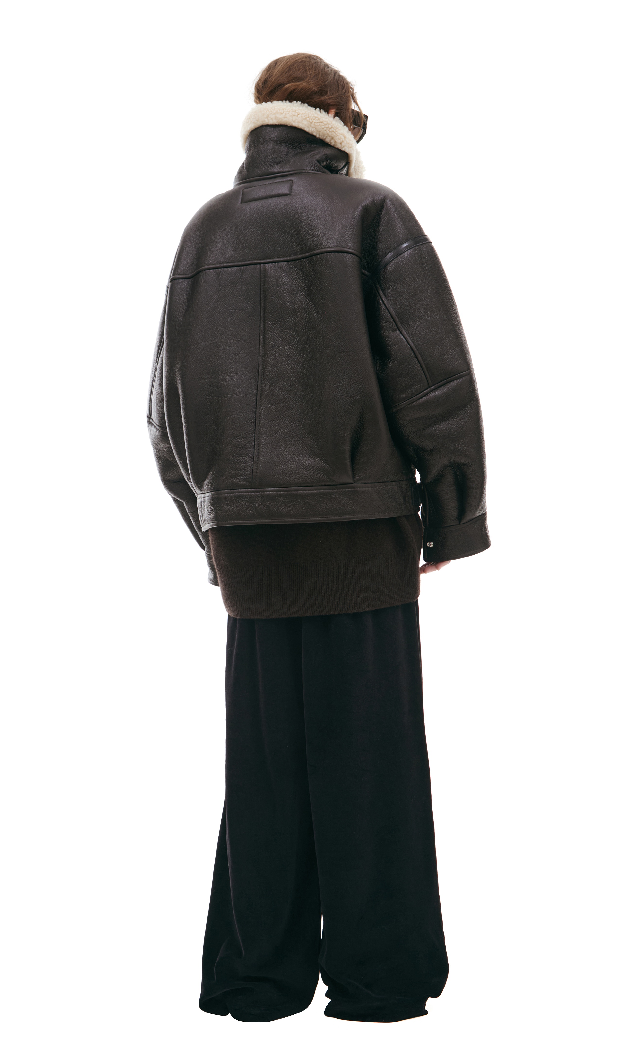 SHEEPSKIN AVIATOR WITH WOOL - 4