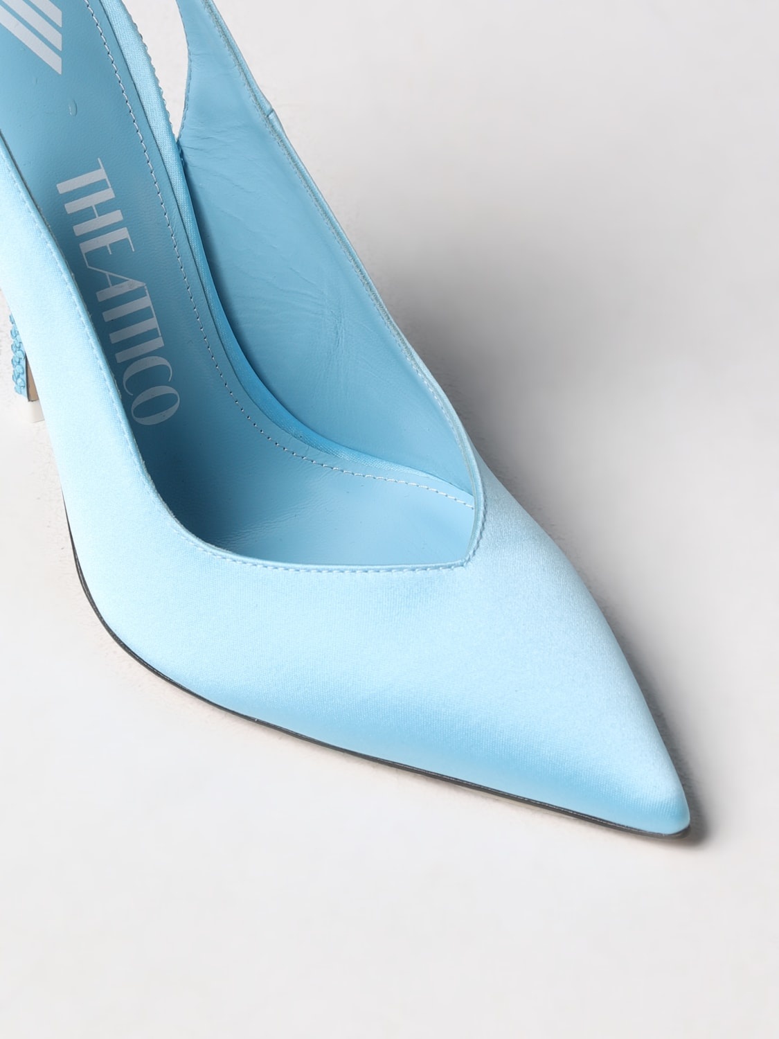 The Attico Pump Venus in satin - 4