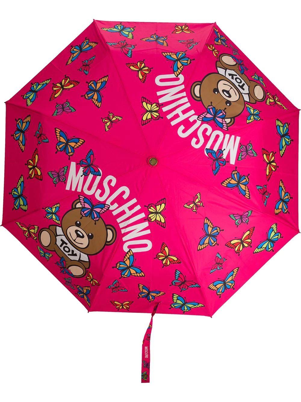 butterfly logo print umbrella - 1