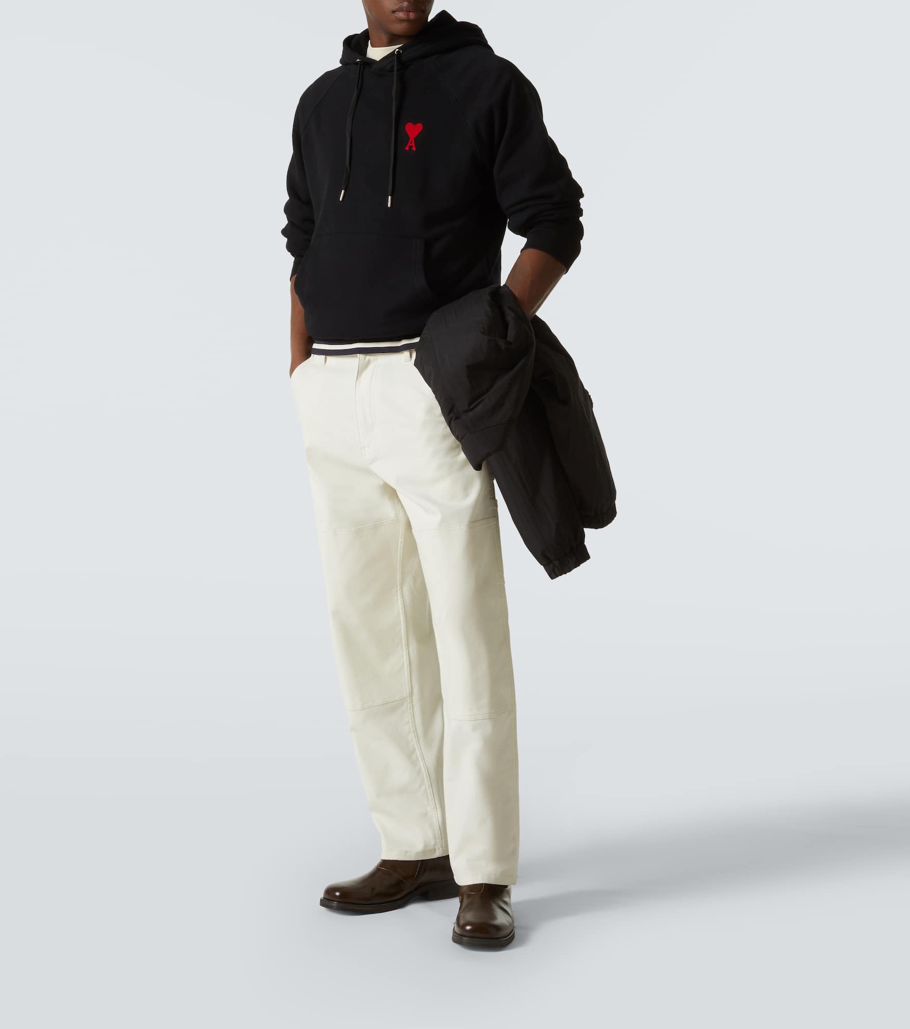 Ami De Cœur cotton hoodie - 2