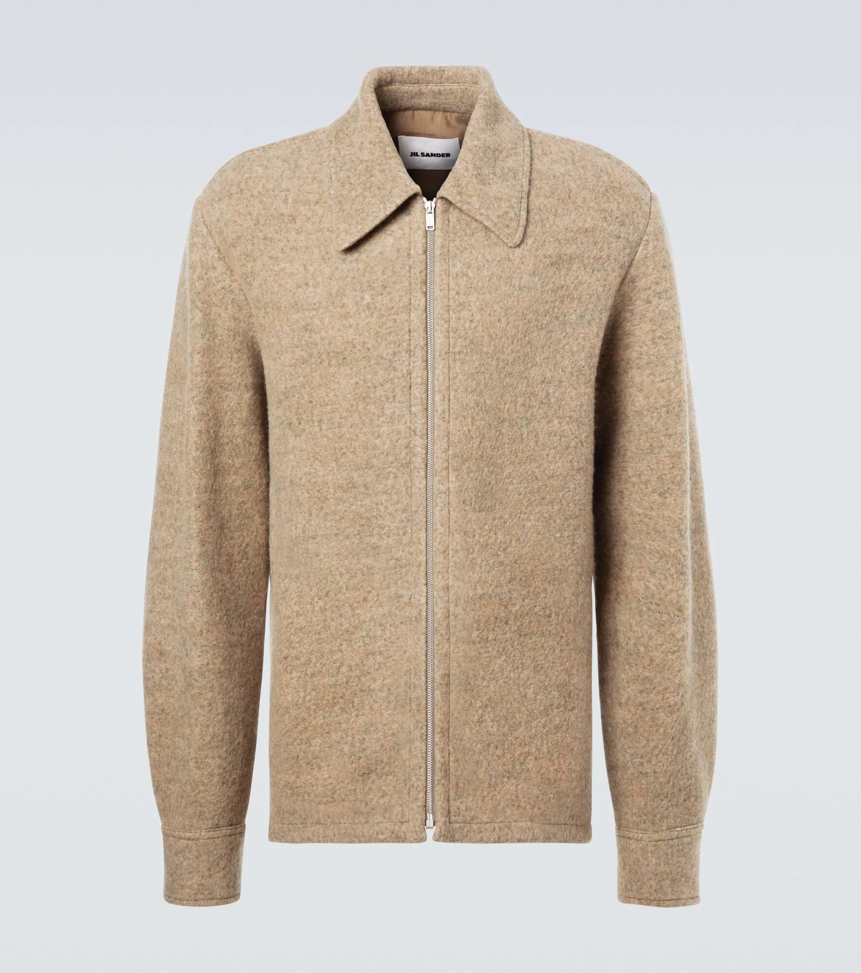 Wool-blend blouson - 1