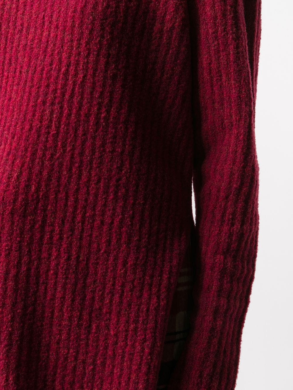 ribbed crew-neck jumper - 5