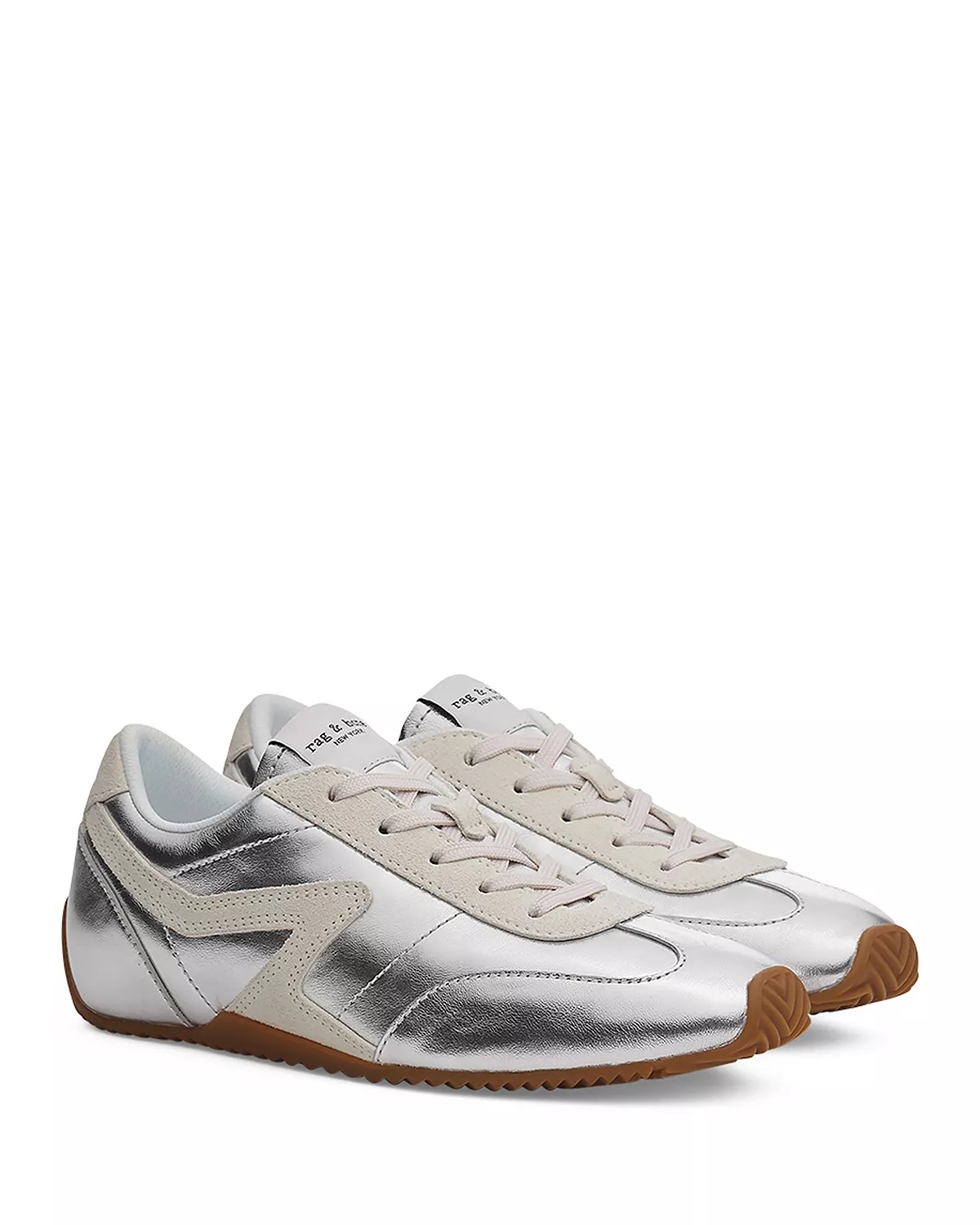 Women's Retro Runner Low Top Sneakers - 1