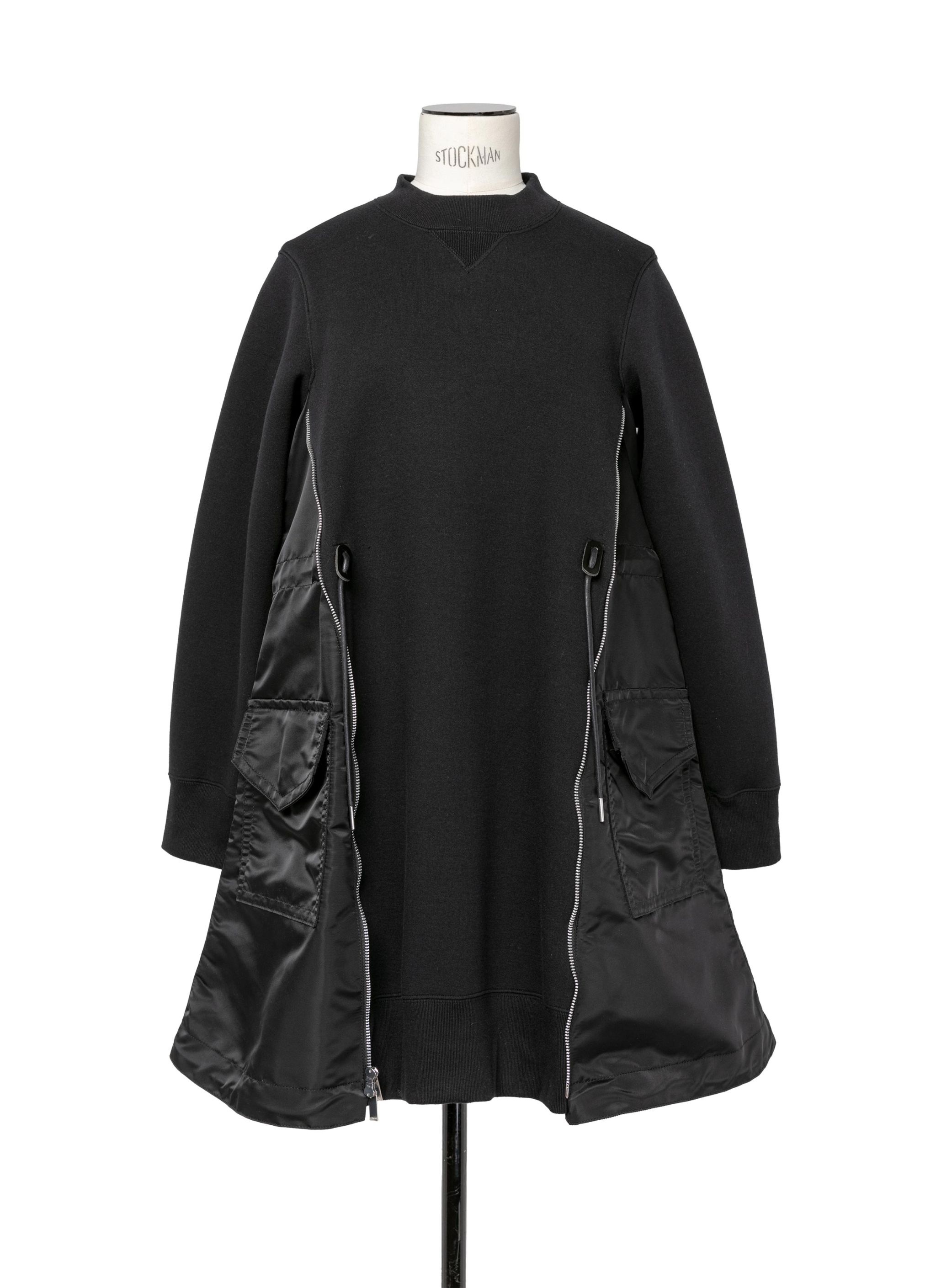 Sponge Sweat x Nylon Twill Dress - 1