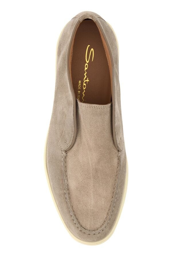 ロングブーツ SANTONI Dove Grey Suede Ankle Boots Santoni Dove grey suede ankle boots | gebnegozionline