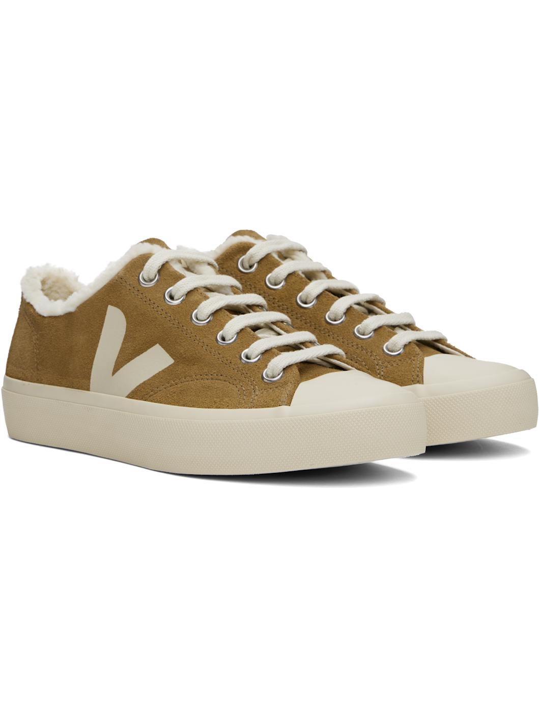 Brown Wata II Low Winter Suede Sneakers - 4
