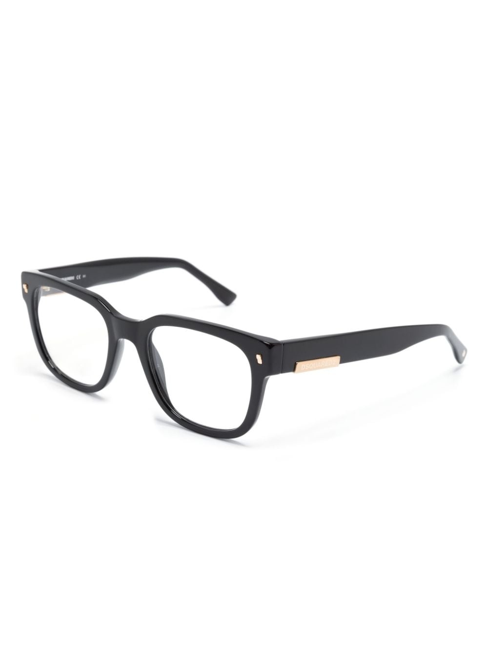 glossy square-frame glasses - 2
