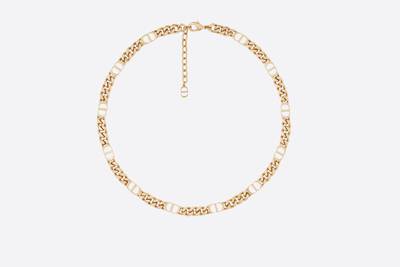 Dior CD Icon Thin Chain Link Necklace outlook