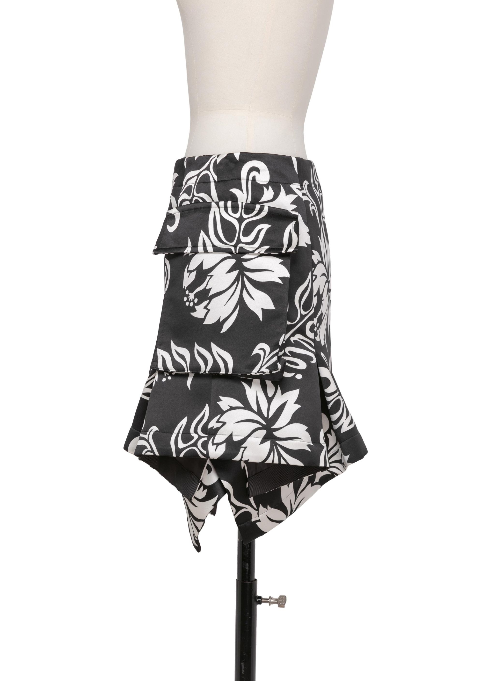Floral Print Skirt - 2
