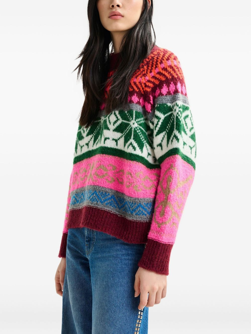 Irelando geomwtric-pattern sweater - 4