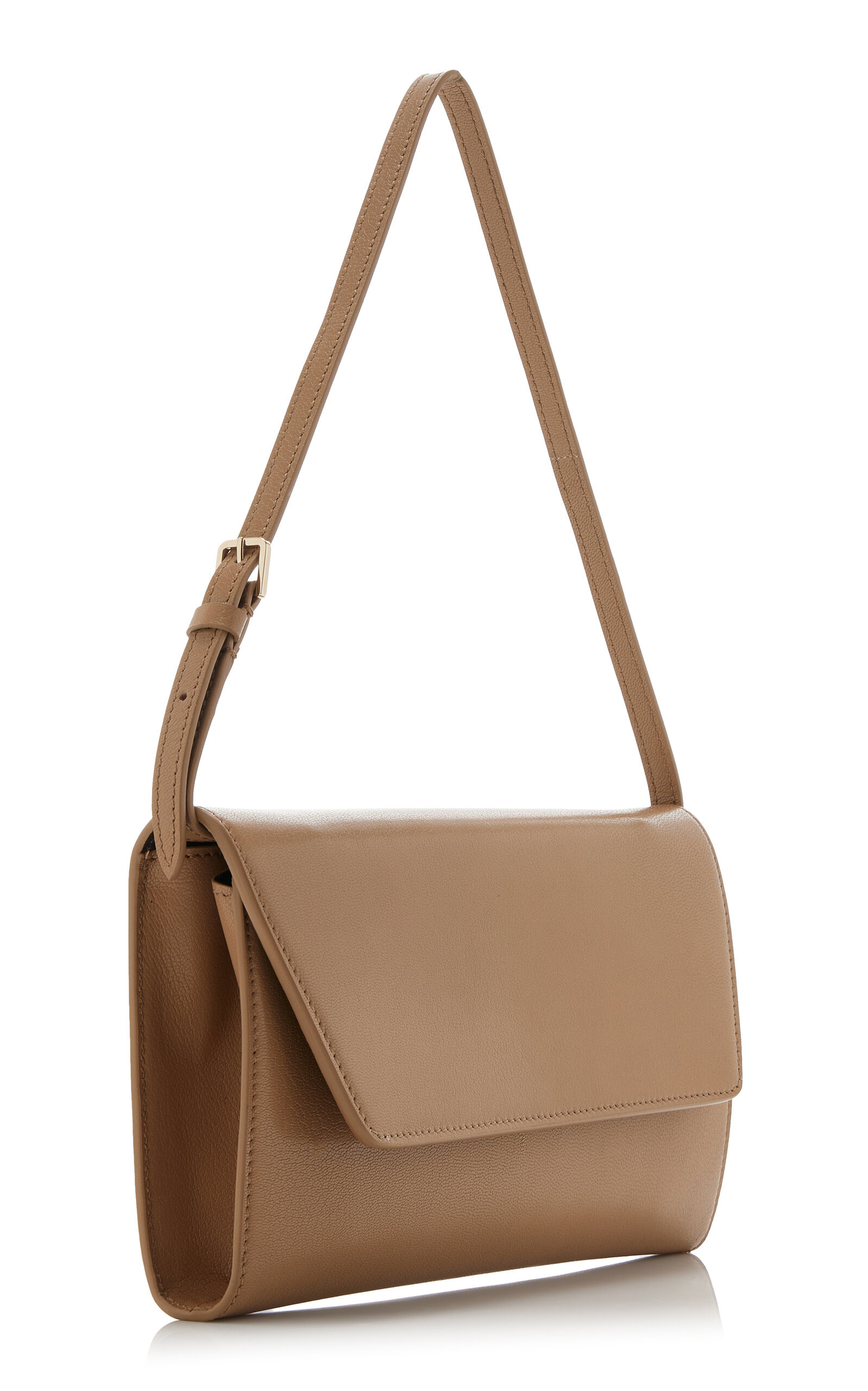 Leather Evening Clutch neutral - 3