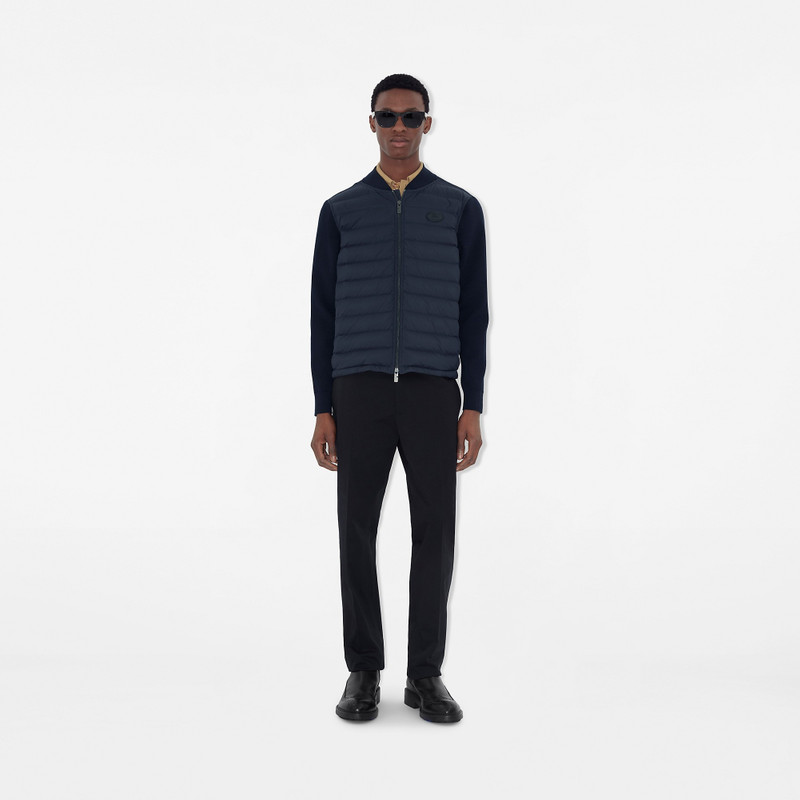 Burberry Quilted Nylon and Wool Jacket outlook