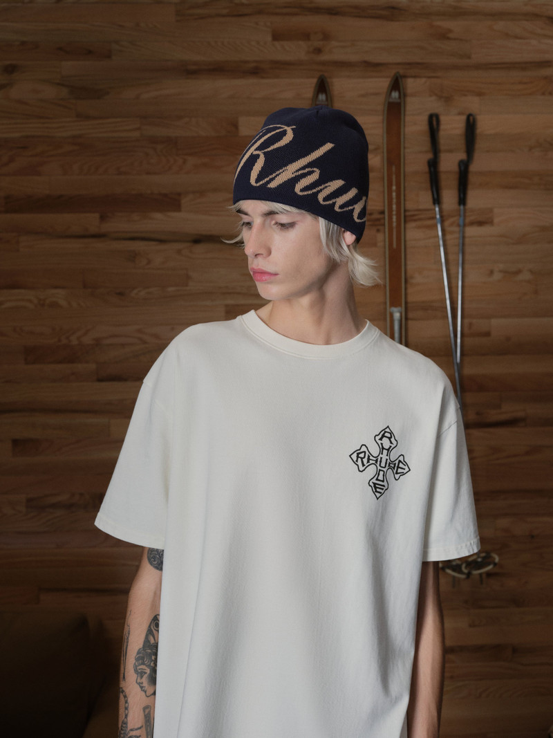 Rhude RHUDE SCRIPT KNIT BEANIE outlook
