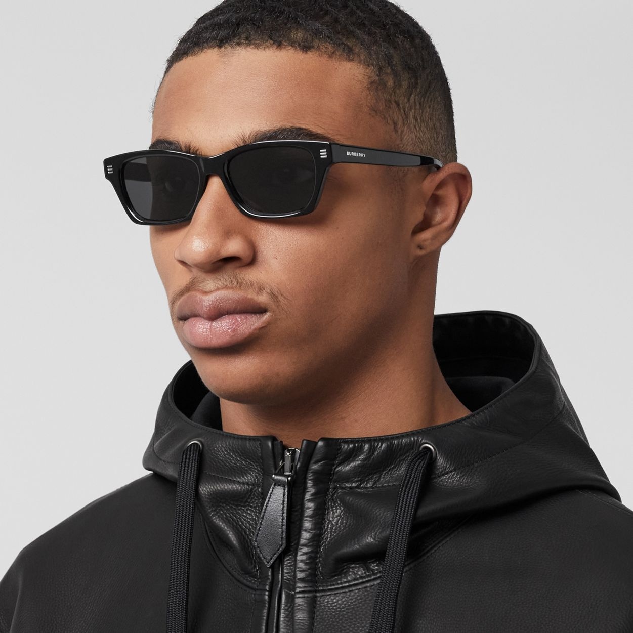 Logo Detail Rectangular Frame Sunglasses - 3