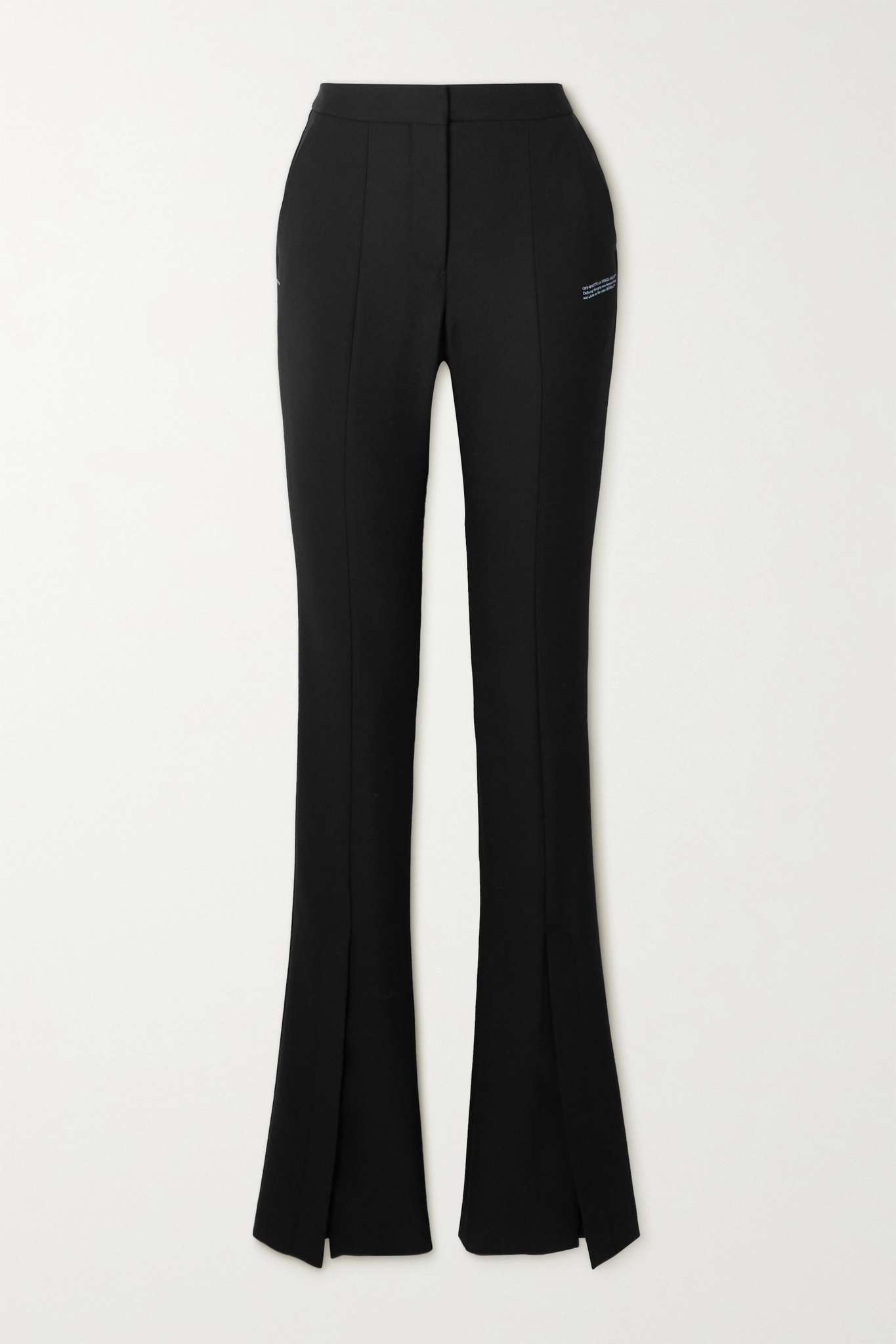 Corporate printed twill skinny pants - 1