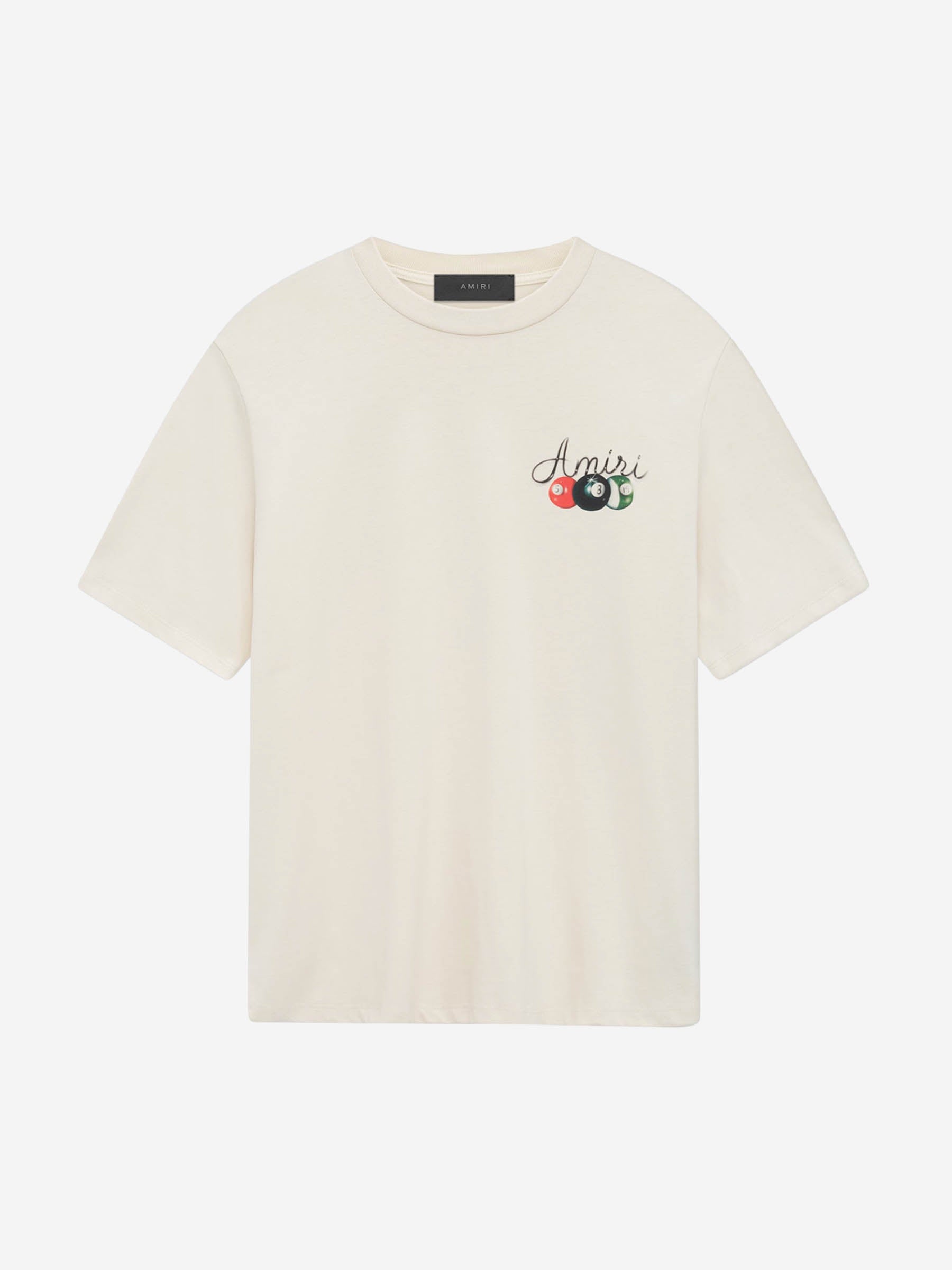 【関税込み】AMIRI ベージュ Pool Cue Tシャツ AMIRI POOL CUE T-SHIRT | santaeulalia | REVERSIBLE