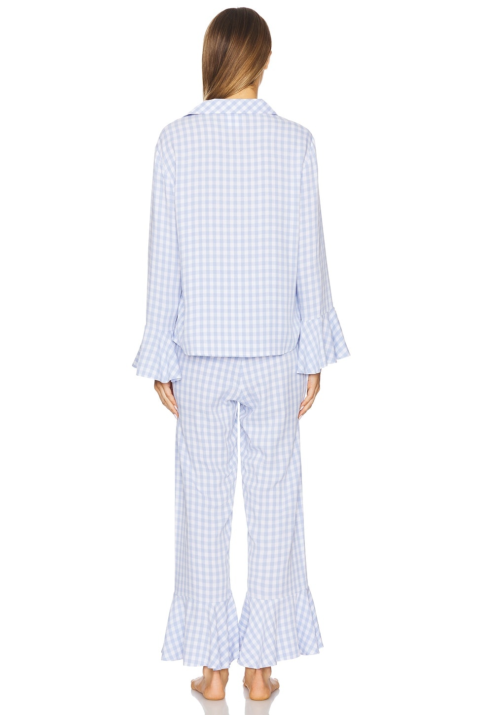 Nebula Pajama Set With Bow Details - 3