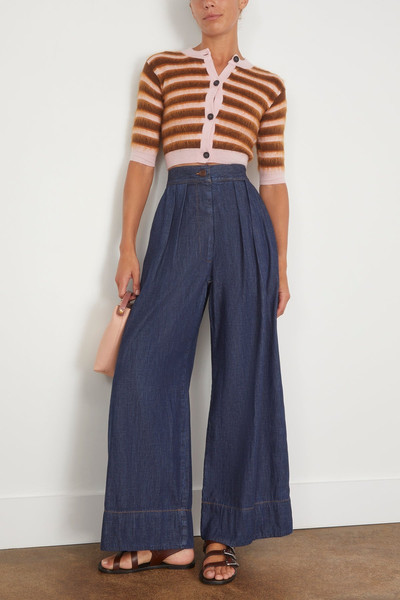 RACHEL COMEY Coxsone Pant in Dark Indigo outlook