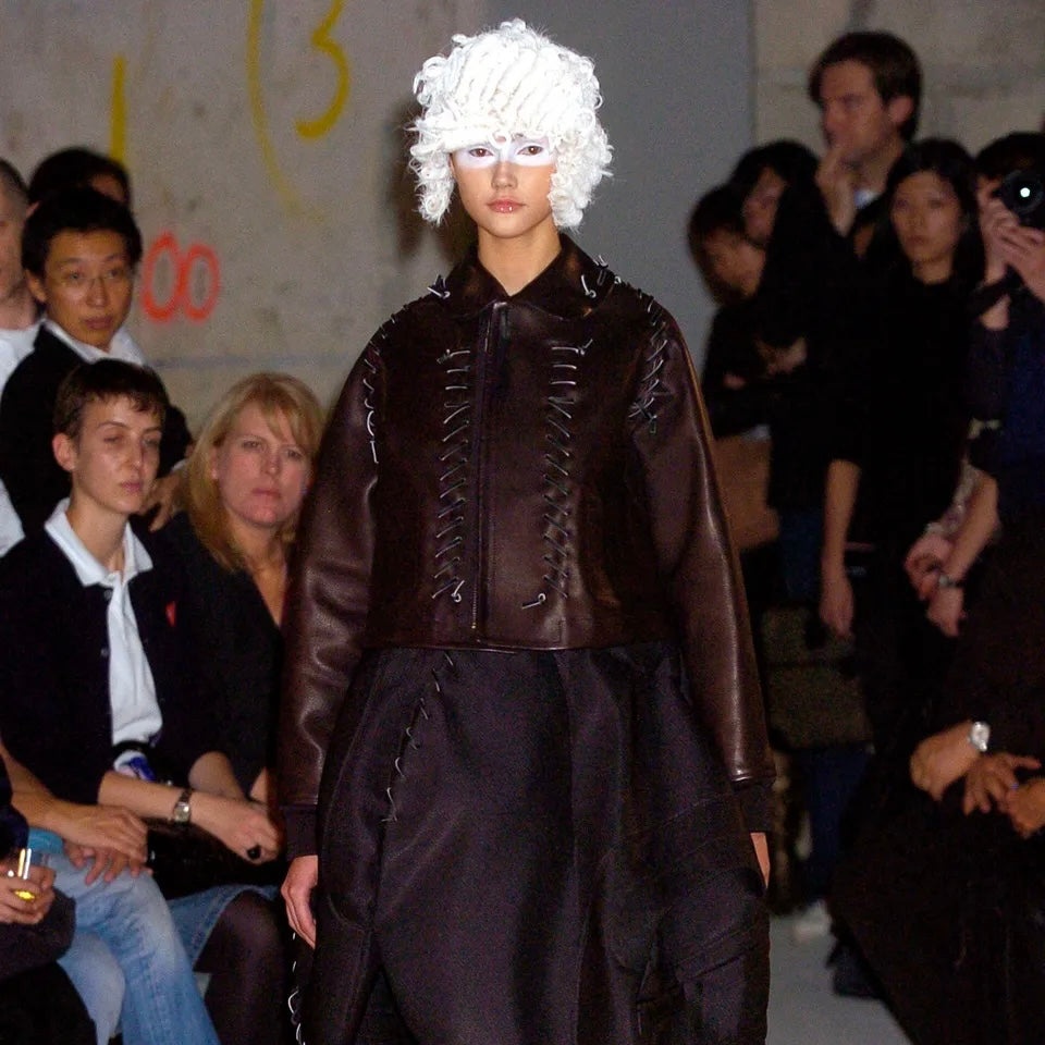 COMME DES GARÇONS ss05 baseball cropped jacket S - 2