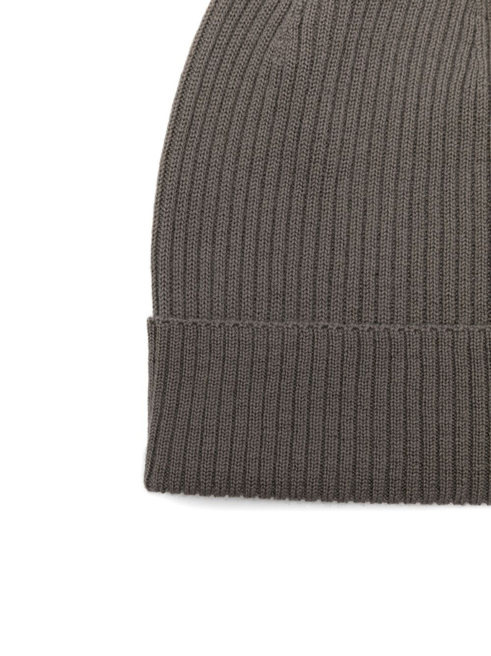 ribbed beanie hat - 3