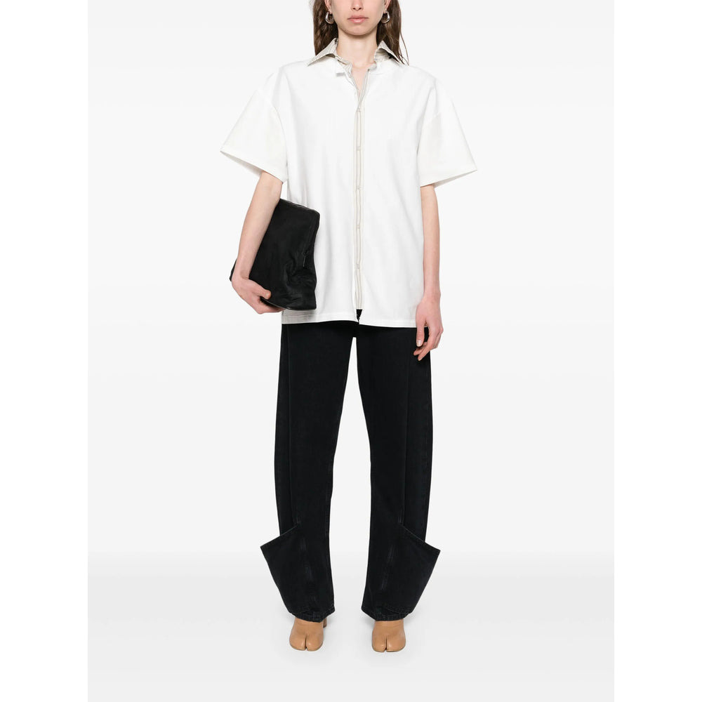 Maison Margiela Neutrals Tops - Shirts Women - 4