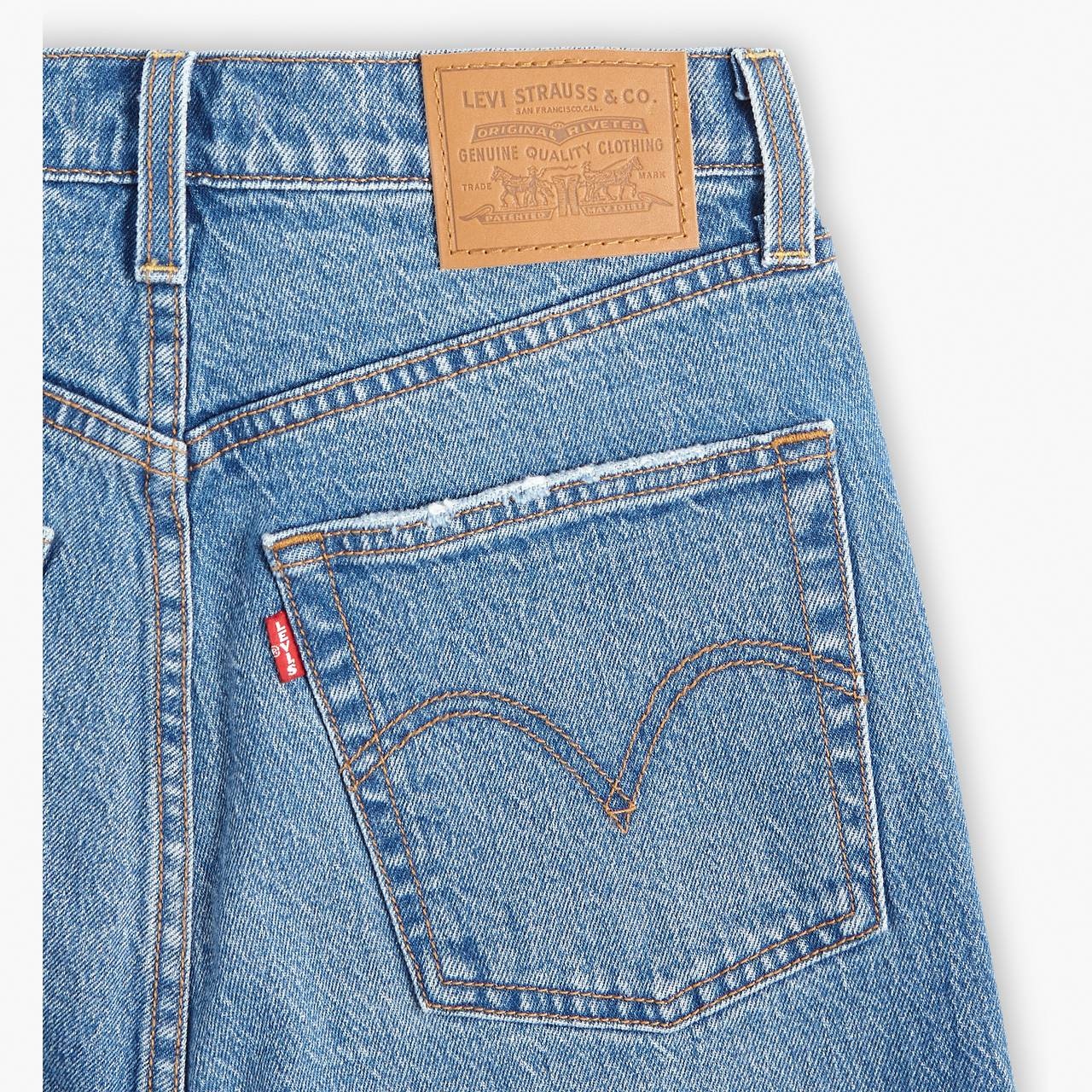 RIBCAGE STRAIGHT ANKLE WOMEN'S JEANS - 9